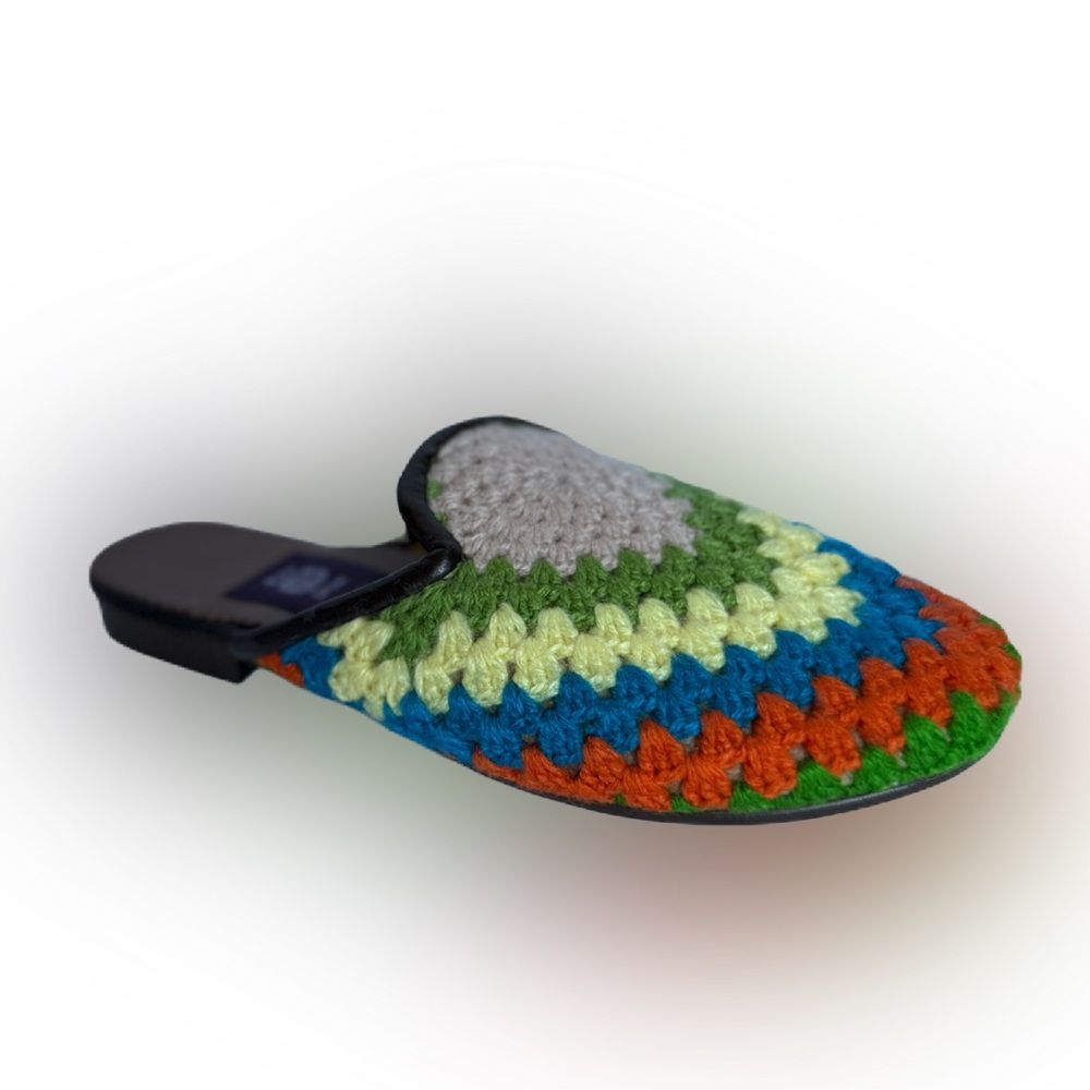 Res Ipsa Women Slide New Colorful Made In Morocco Size 6